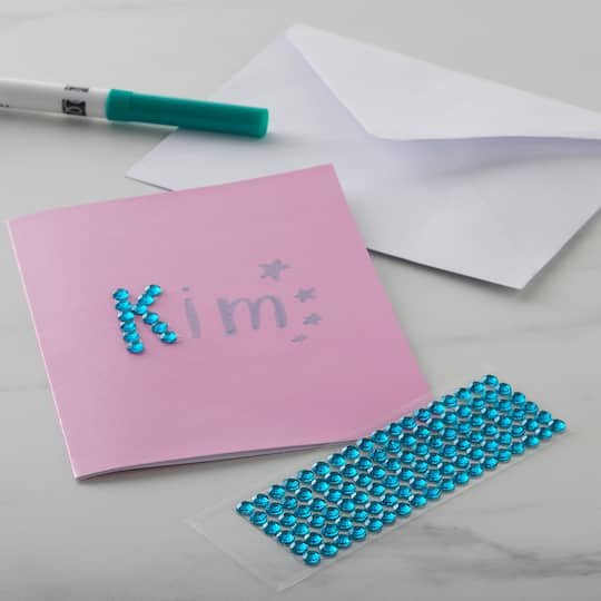 12 Pack: Teal Bling Sticker by Recollections™